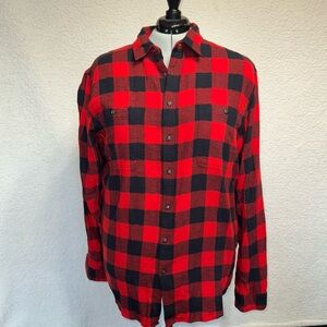 Sonoma Red and Black Checkered Men's Shirt